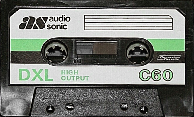 Compact Cassette Audio Sonic DXL 60 Type I Normal Unknown Country
