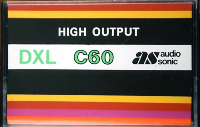 Compact Cassette Audio Sonic 60 Type I Normal