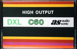 Compact Cassette Audio Sonic 60 Type I Normal