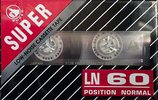 Compact Cassette Super 60 "LN" Type I Normal Unknown Country