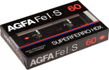 Compact Cassette AGFA Superferro HDX 60 "Fe I-S" Type I Normal 1982 Europe