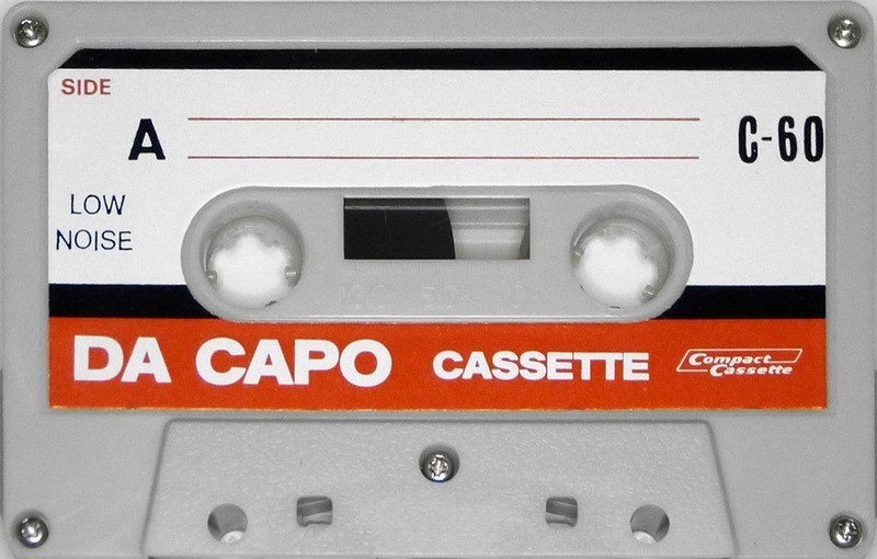 Compact Cassette Da Capo 60 Type I Normal Unknown Country