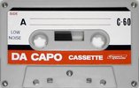 Compact Cassette Da Capo 60 Type I Normal Unknown Country