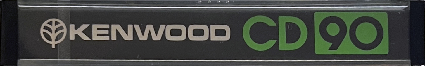 Compact Cassette Kenwood CD 90 Type II Chrome 1982 Worldwide