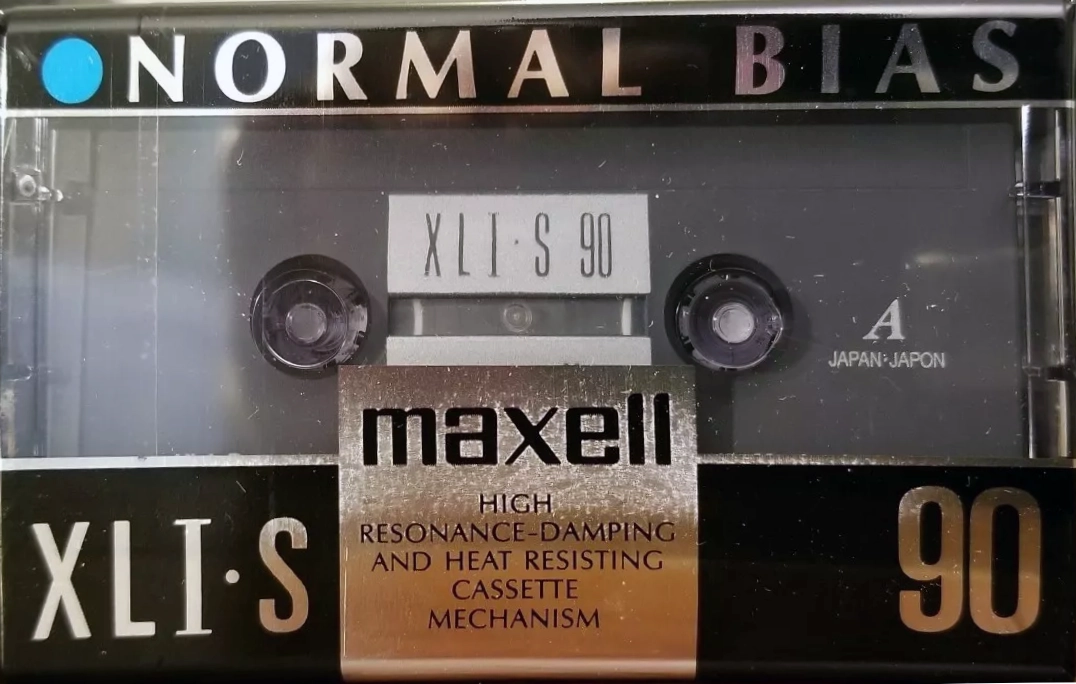 Compact Cassette Maxell XLI-S 90 Type I Normal 1992 Europe