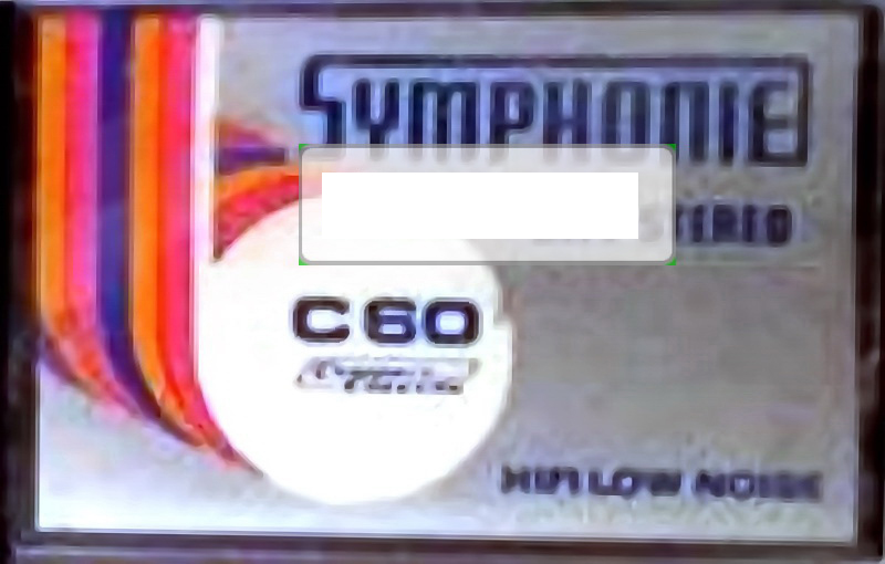 Compact Cassette Symphonie 60 Type I Normal 1978 Unknown Country