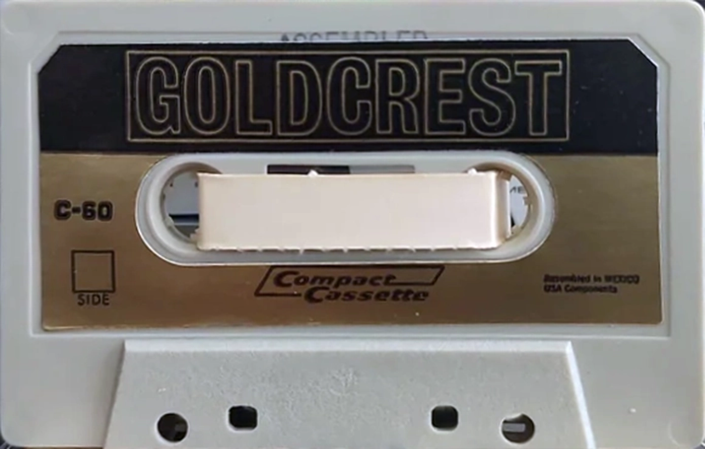 Compact Cassette Gold Crest 60 Type I Normal 1968 USA