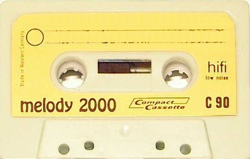 Compact Cassette Melody 2000 90 Type I Normal 1976 Germany