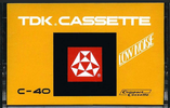 Compact Cassette TDK 40 Type I Normal 1970 USA