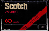 Compact Cassette Scotch Master I 60 Type I Normal 1977 USA