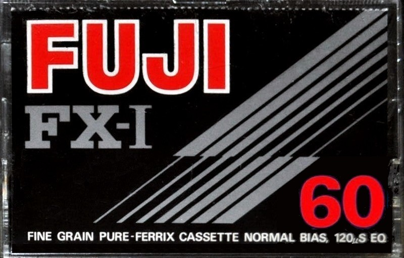 Compact Cassette Fuji FX-I 60 Type I Normal 1977 Europe, North America