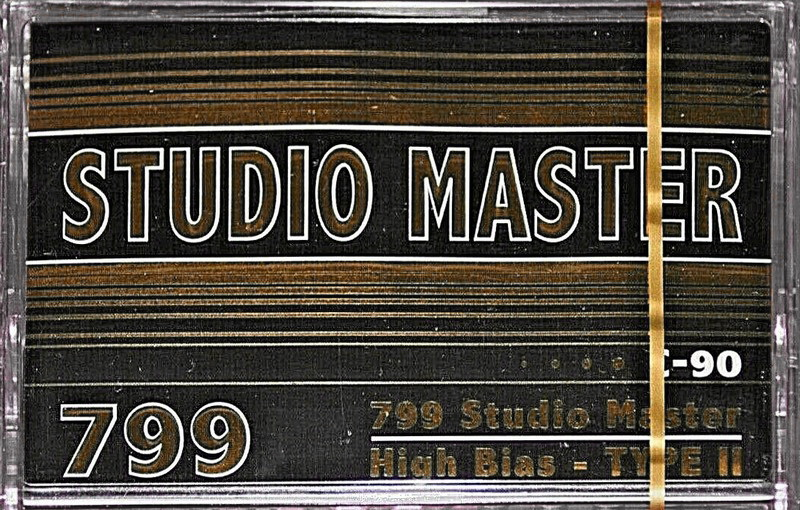 Compact Cassette 799 90 "Studio Master" Type II Chrome USA