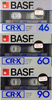 Compact Cassette BASF CR-X 90 Type II Chrome 1982 Japan