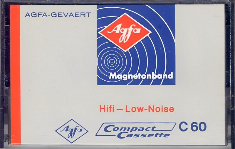Compact Cassette AGFA 60 Type I Normal 1969 Germany