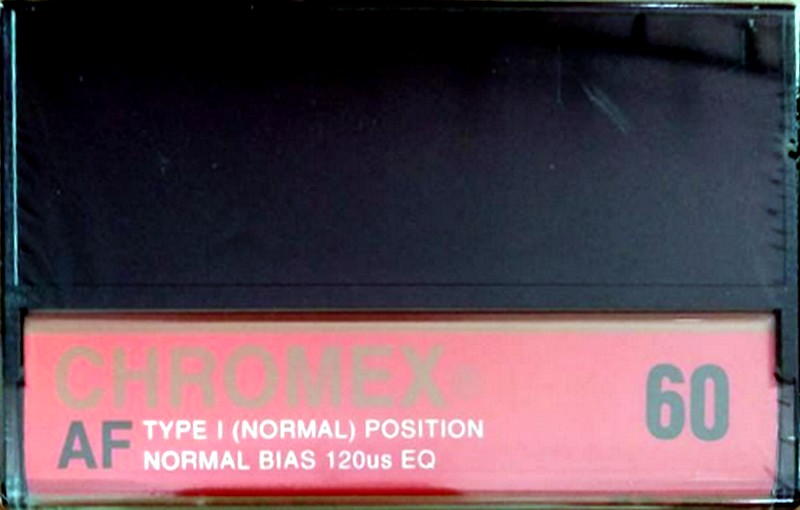 Compact Cassette Chromex 60 Type I Normal Thailand