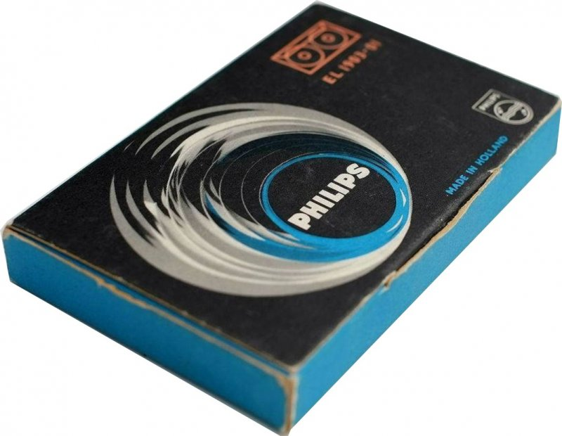 Compact Cassette Philips EL 1903 60 "01" Type I Normal 1963 Europe