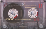 Compact Cassette TDK D 46 Type I Normal 1988 Australia, Europe