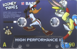 Compact Cassette BASF High Performance II 90 "Looney Tunes" Type II Chrome 1997 Europe
