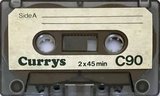 Compact Cassette Currys Professional 90 Type I Normal 1978 UK