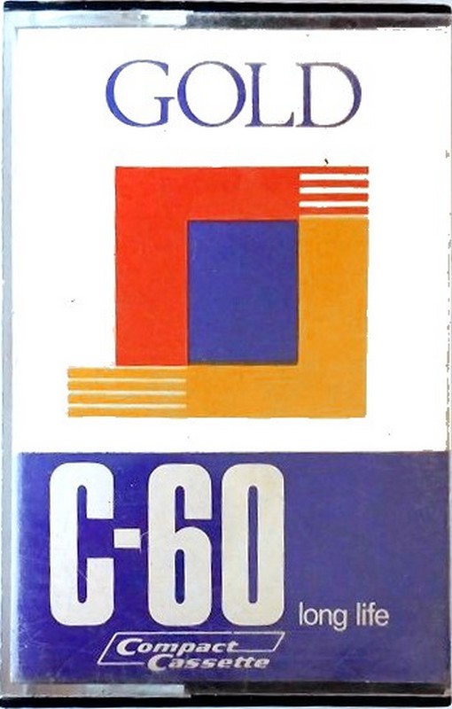 Compact Cassette Gold 60 "Long Life" Type I Normal Unknown Country