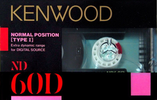 Compact Cassette Kenwood ND 60 Type I Normal 1987 Japan