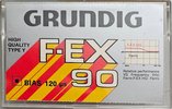 Compact Cassette Grundig F-EX 90 Type I Normal 1980 Unknown Country