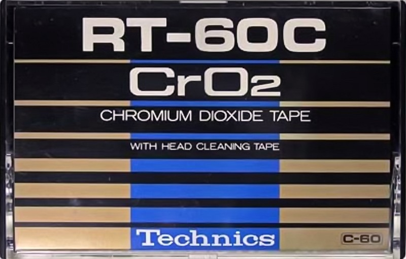 Compact Cassette Technics 60 "RT-60C" Type II Chrome 1974 Japan