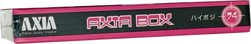 Compact Cassette AXIA Box Limited 74 Type II Chrome 1999 Japan