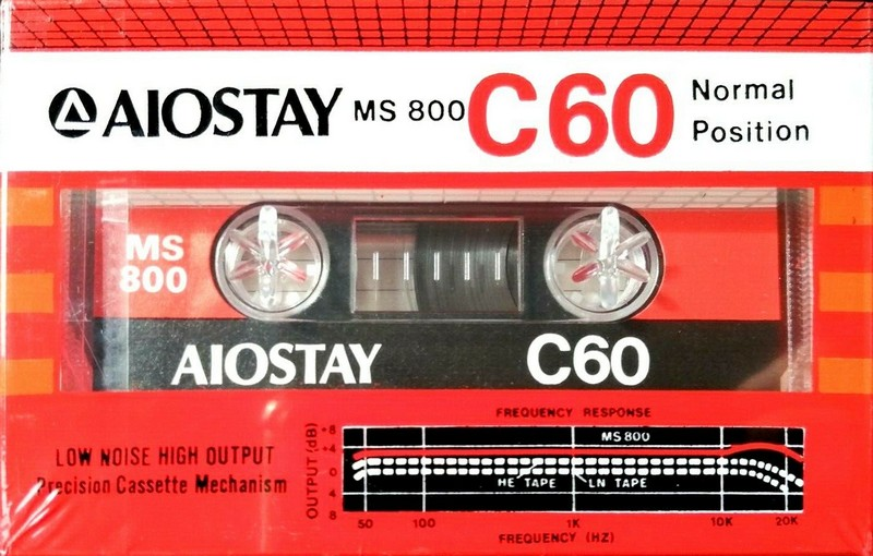 Compact Cassette Aiostay 60 Type I Normal Hong Kong