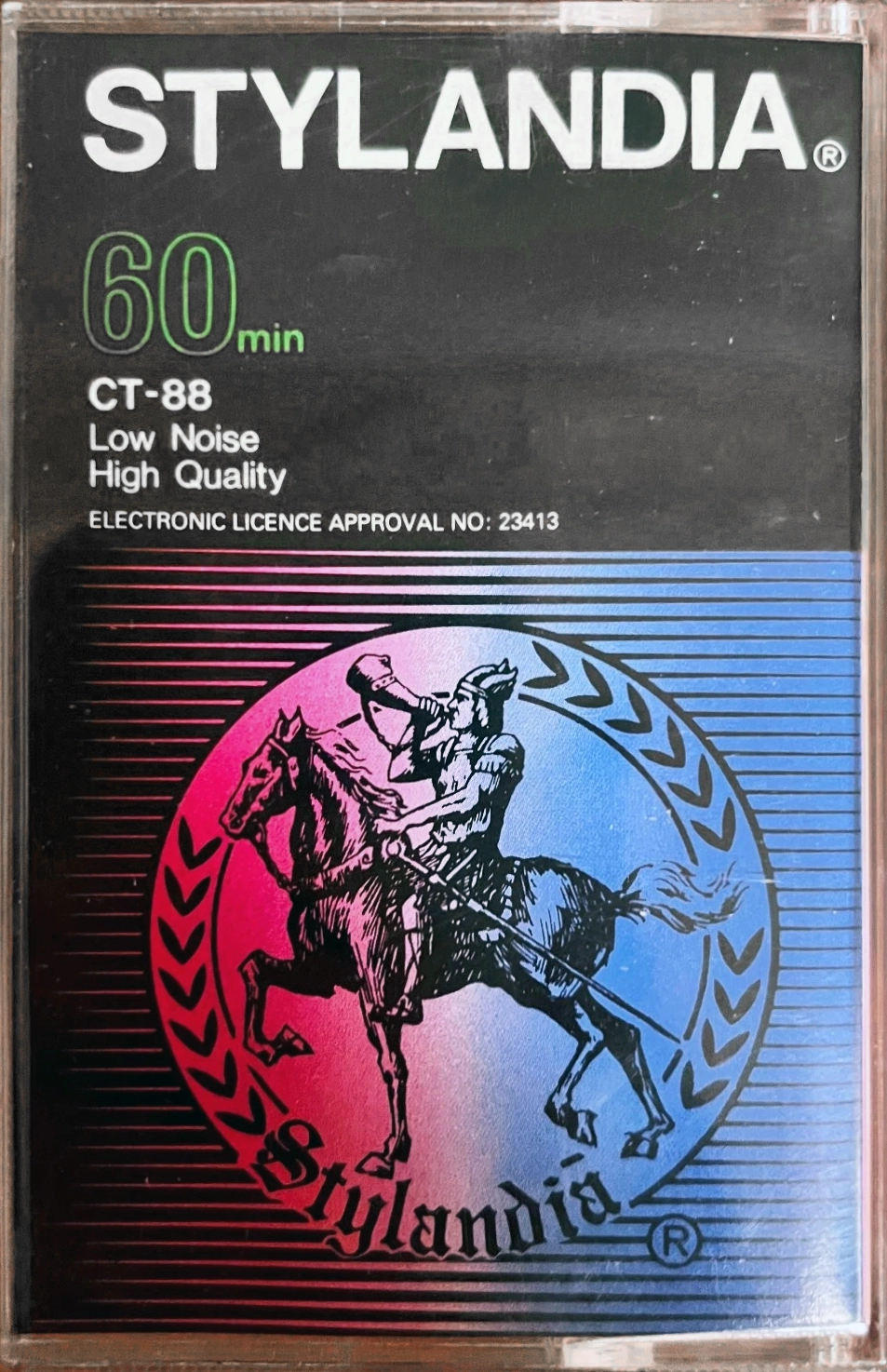 Compact Cassette Stylandia CT-88 60 "white" Type I Normal Europe