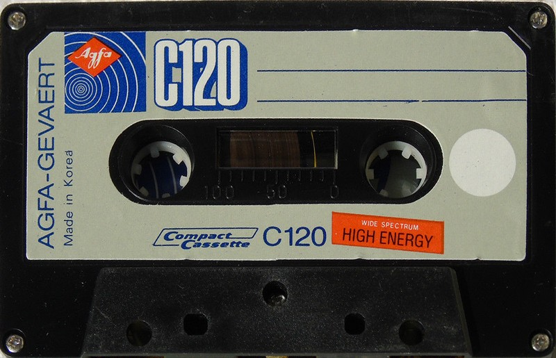 Compact Cassette AGFA High Energy 120 Type I Normal 1975 South Korea