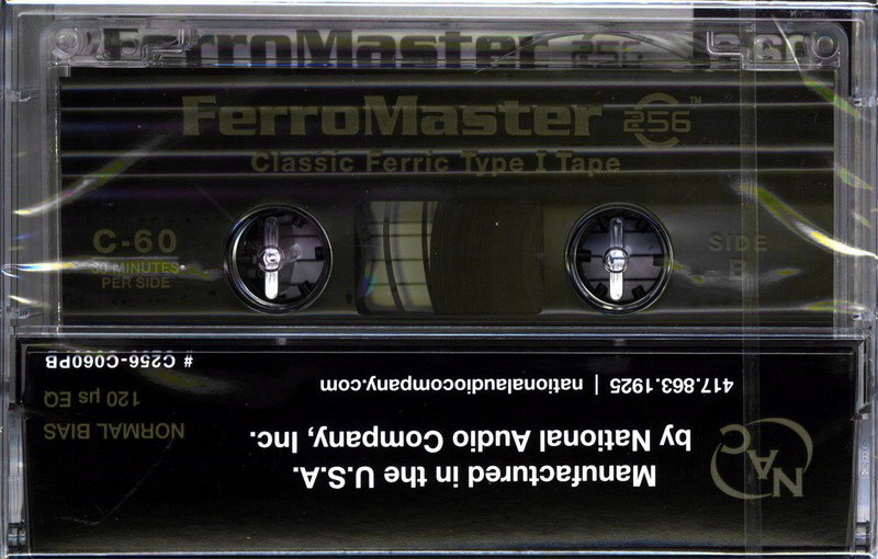 Compact Cassette NAC 60 Type I Normal 2018 USA