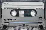 Compact Cassette Sharp "APSS" Demonstration Tape 1976 Worldwide
