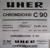 Compact Cassette Uher 90 Type II Chrome 1980 Germany