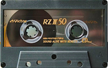 Compact Cassette Victor RZII 50 "RZ2-50N" Type II Chrome 1990 Japan
