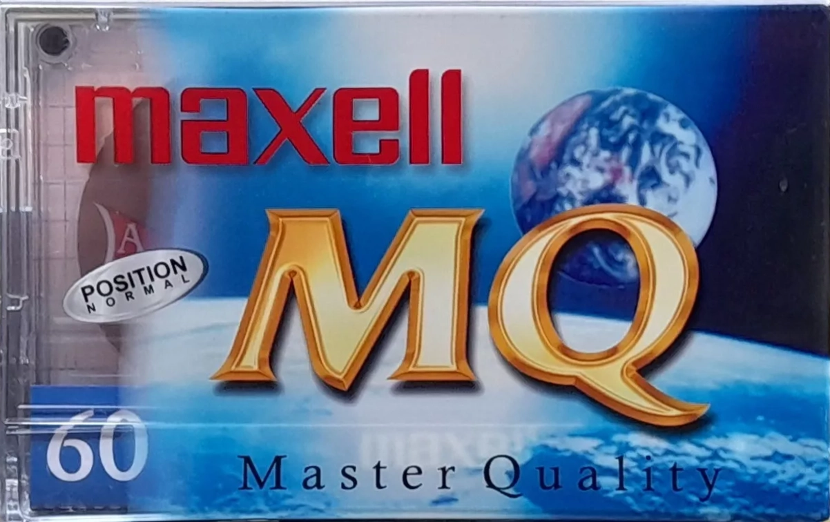 Compact Cassette Maxell MQ 60 Type I Normal 2002 Worldwide