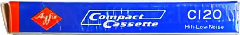 Compact Cassette AGFA 120 Type I Normal 1968 Germany