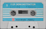Compact Cassette National "M-178" Demonstration Tape 1968 Japan