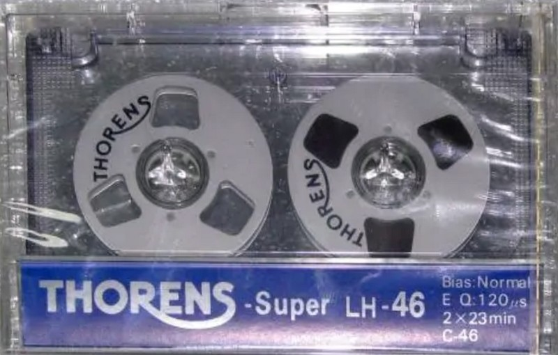 Compact Cassette Thorens 46 "Super LH" Type I Normal 1986