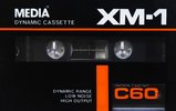 Compact Cassette Media XM-1 60 Type I Normal 1988 South Korea