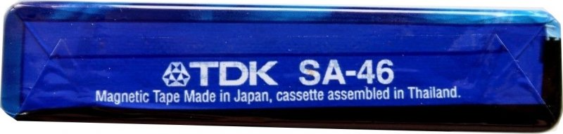 Compact Cassette TDK SA 46 "SA-46" Type II Chrome 1997 Worldwide