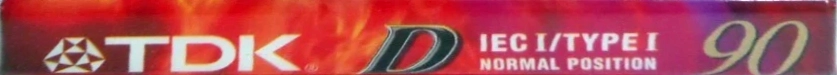 Compact Cassette TDK D 120 "D-120EB" Type I Normal 2010 Worldwide