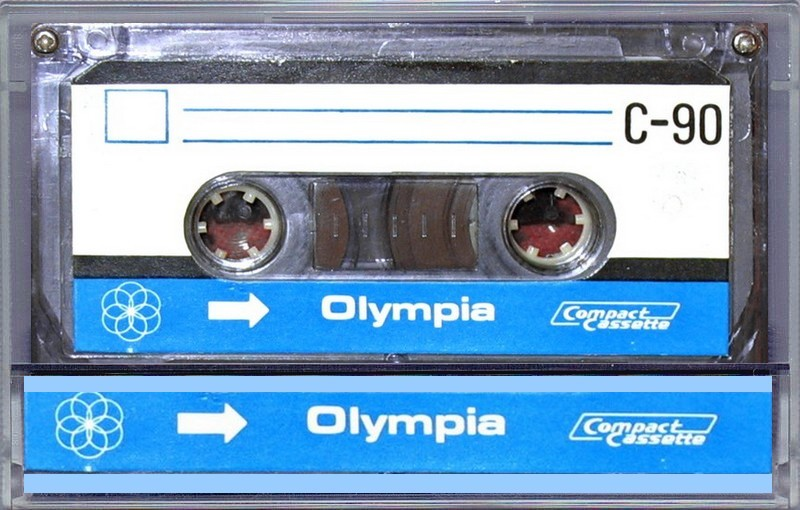 Compact Cassette Olympia 90 Type I Normal Hong Kong