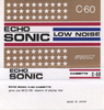 Compact Cassette Echo Sonic 60 Type I Normal Japan