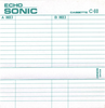 Compact Cassette Echo Sonic 60 Type I Normal Japan