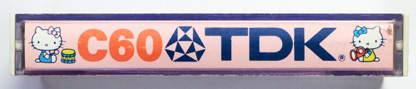 Compact Cassette TDK 90 "Hello Kitty C60-A" Type I Normal 1978 Japan