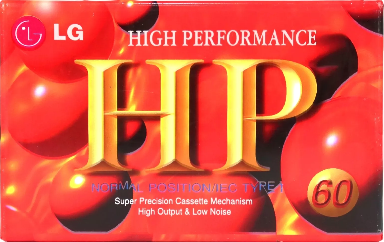 Compact Cassette LG HP 60 Type I Normal 2003 South Korea