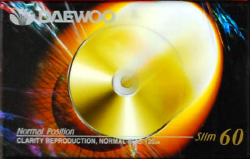 Compact Cassette Daewoo 60 Type I Normal South Korea