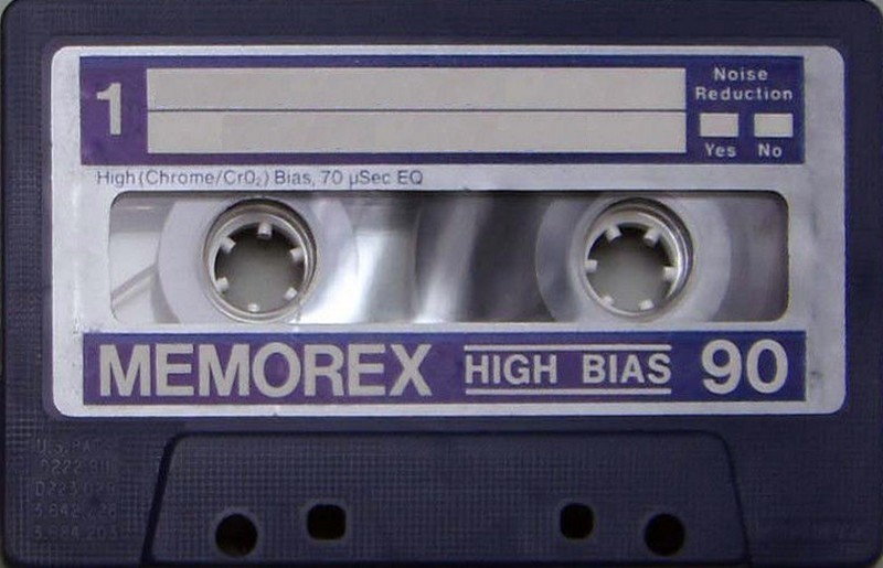 Compact Cassette Memorex High Bias 90 Type II Chrome 1978 Canada, USA