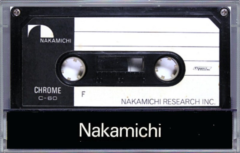 Compact Cassette Nakamichi 60 Type II Chrome 1973 Japan